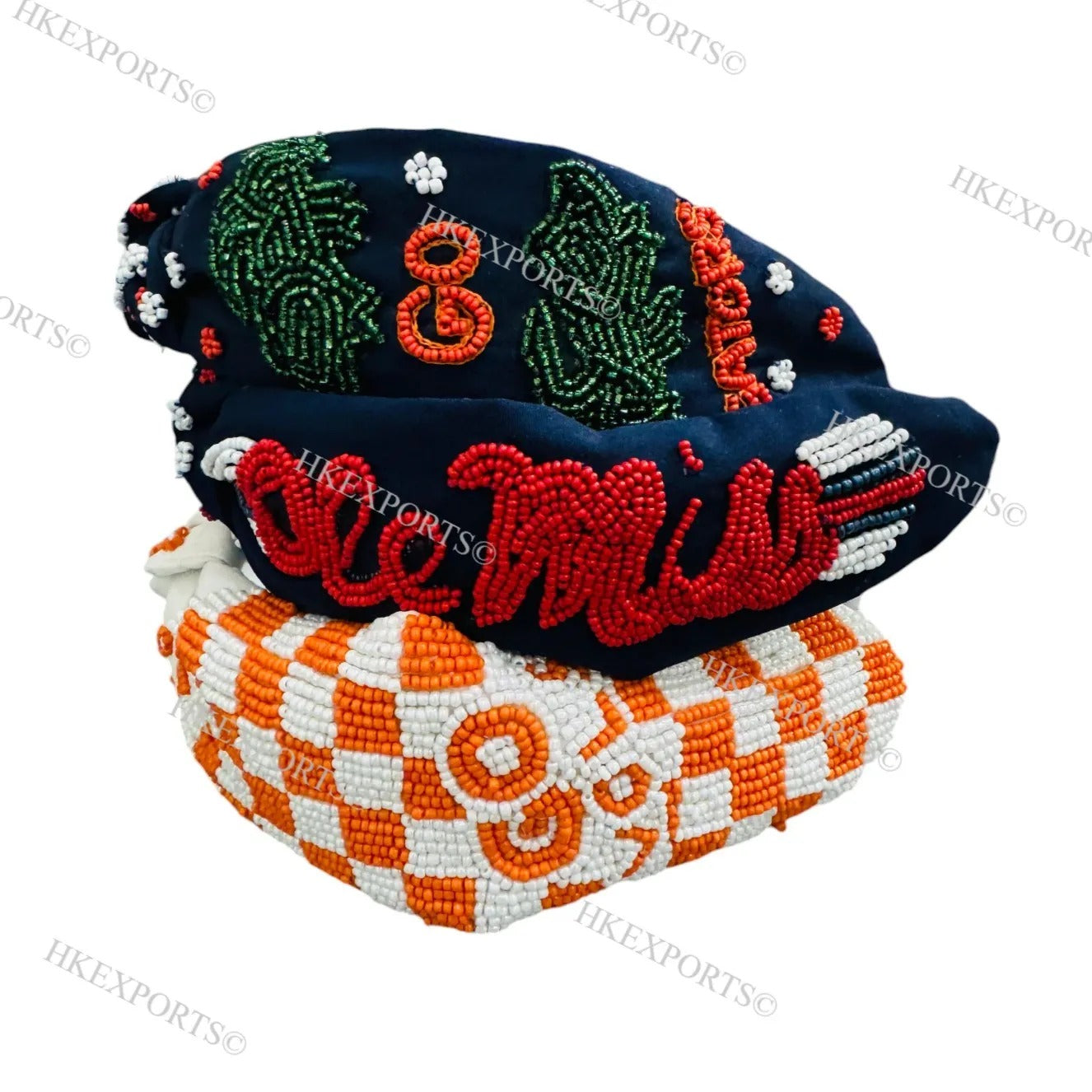 Go Gators & Go Vols Gameday Beaded Headbands