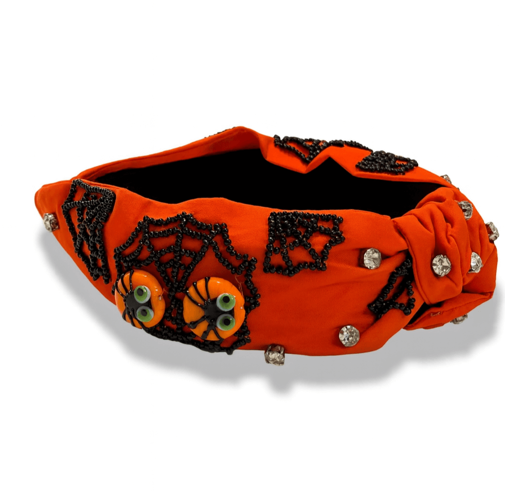 Handcrafted Halloween Spooky Beaded Headband