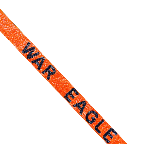 WAR EAGLE Gameday Beaded Purse Strap - Show Your Team Spirit in Style!