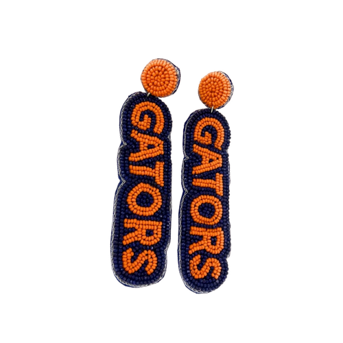 GATORS Gameday Beaded Earrings