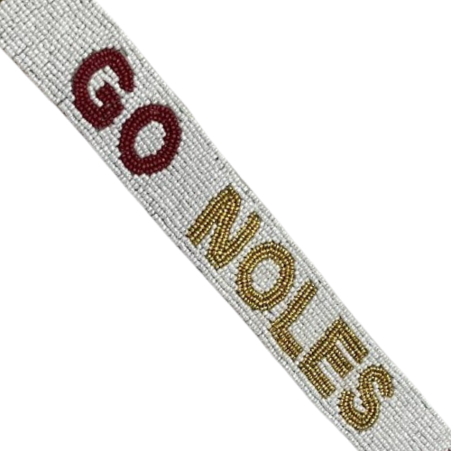 Go Noles! Beaded Purse Strap: The Perfect Way to Spruce Up Your Game Day Outfit