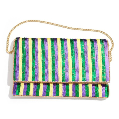 Mardi Gras Beaded Purse A Captivating Celebration of Style and Tradition!