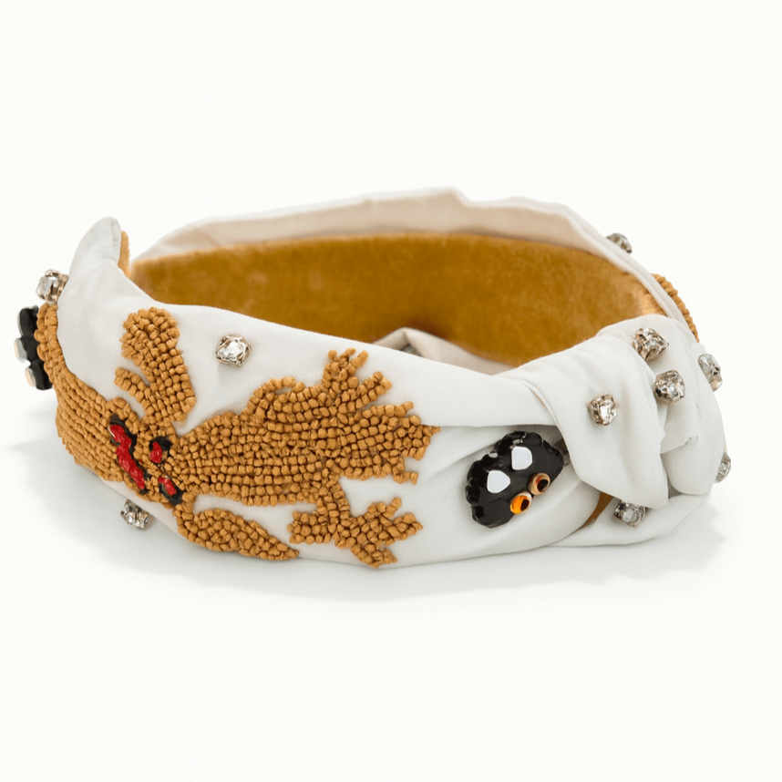 Handcrafted Halloween Beaded Headband