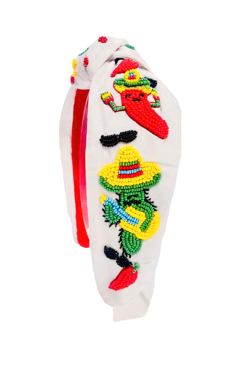 Fiesta Vibes: Cinco de Mayo Beaded Headband