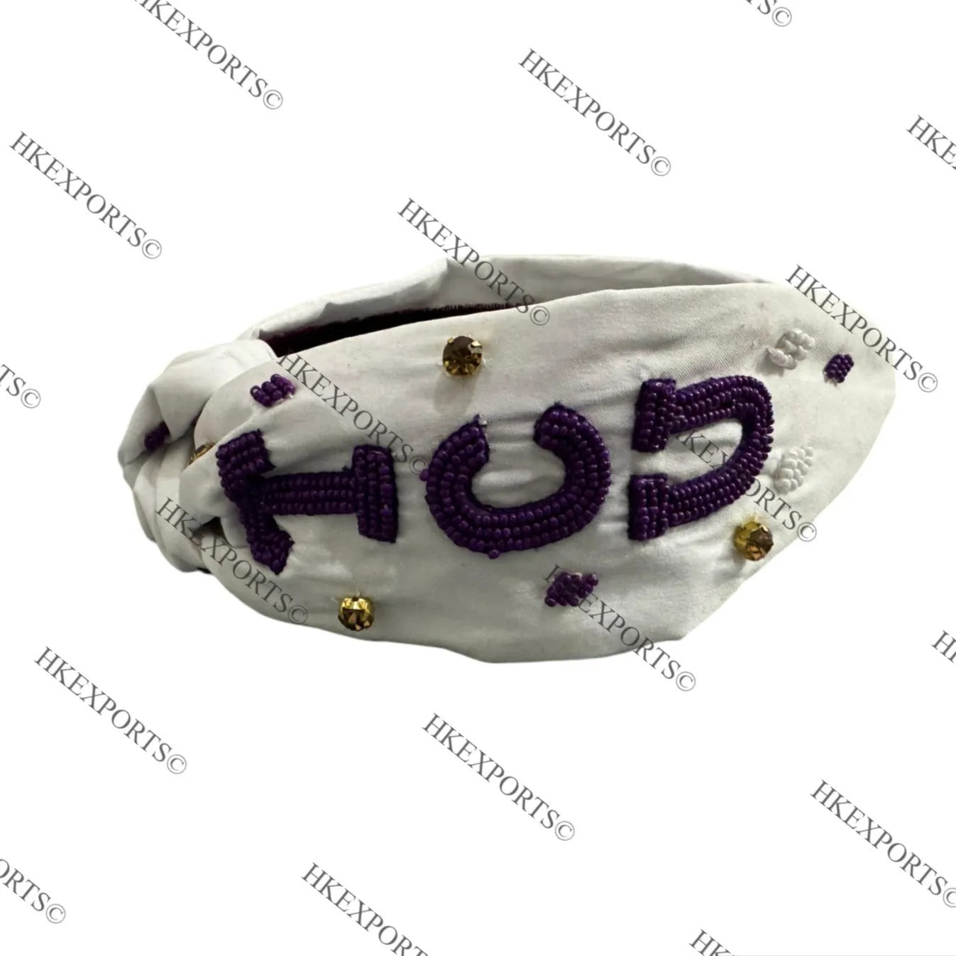 TCU Gameday Beaded Headband