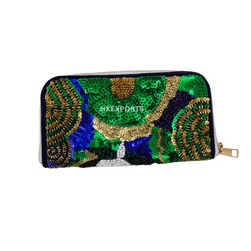 Mardi Gras Beaded Purse