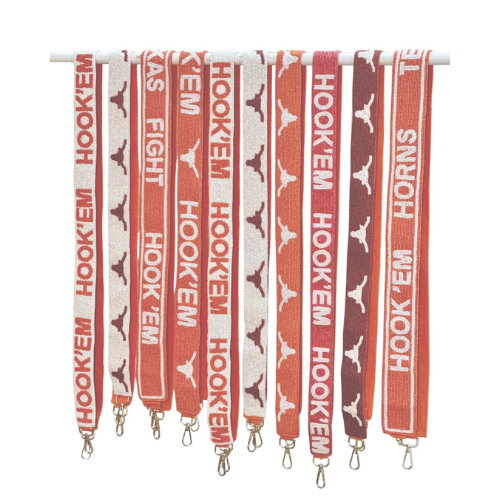 HOOK'EM Gameday Beaded Purse Straps Trendy Accessories