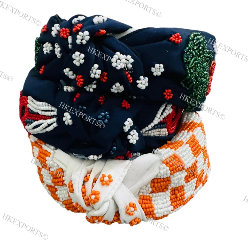 Go Gators & Go Vols Gameday Beaded Headbands