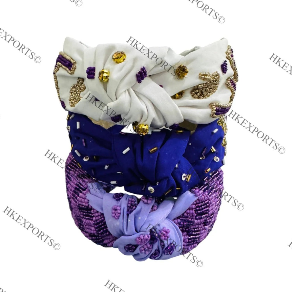 Geaux Tigers Gameday Beaded Headband