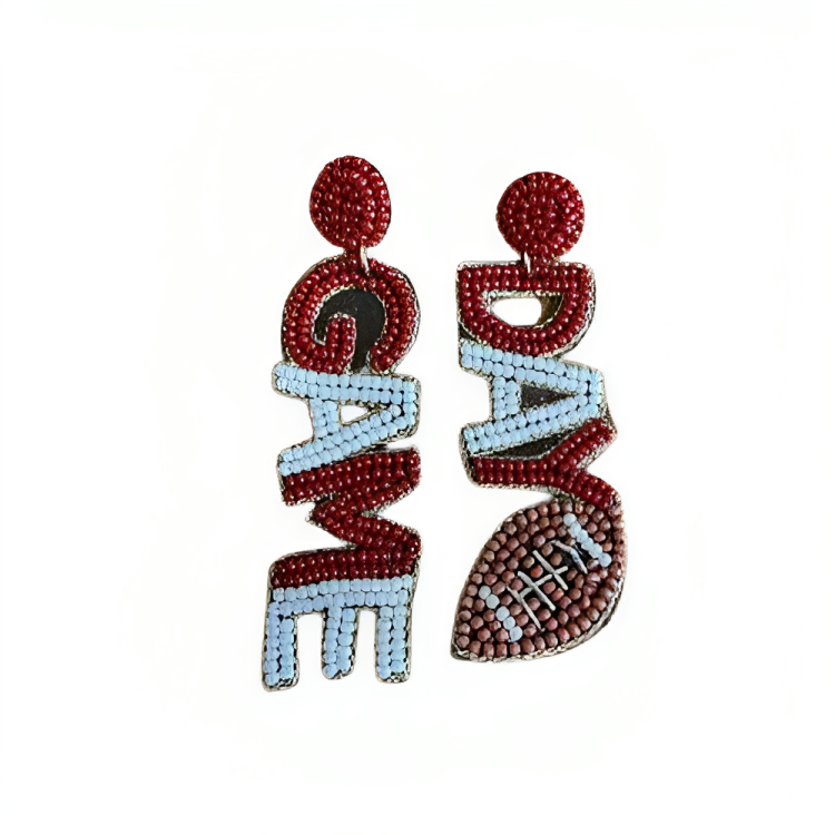 Game Day Beaded Earrings: Elevate Your Style for Sports Events