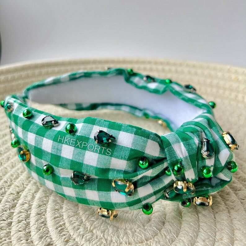 Green Gameday Football Headband