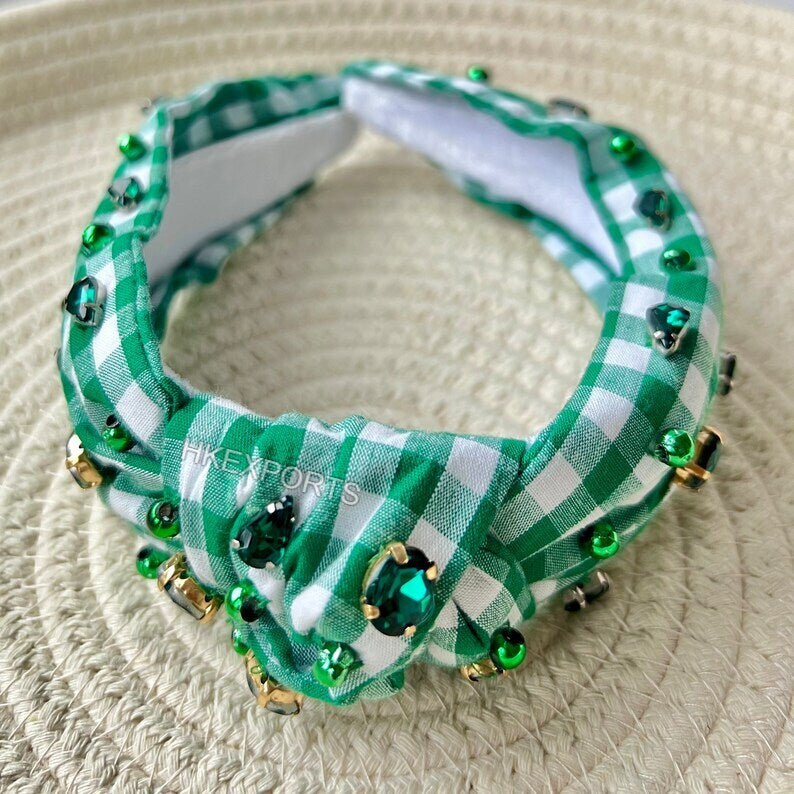 Green Gameday Football Headband