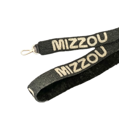 Mizzou University Beaded Purse Strap: Flaunt Your Tiger Pride in Style