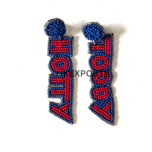 Hotty Toddy  Gameday Beaded Earrings