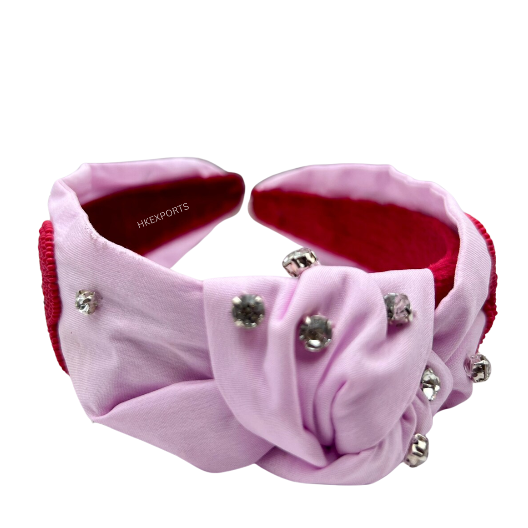 Be Mine Valentine Beaded Headband with Heart: Adorable Kids Hair Accessory for Parties, Festivals, and Costumes