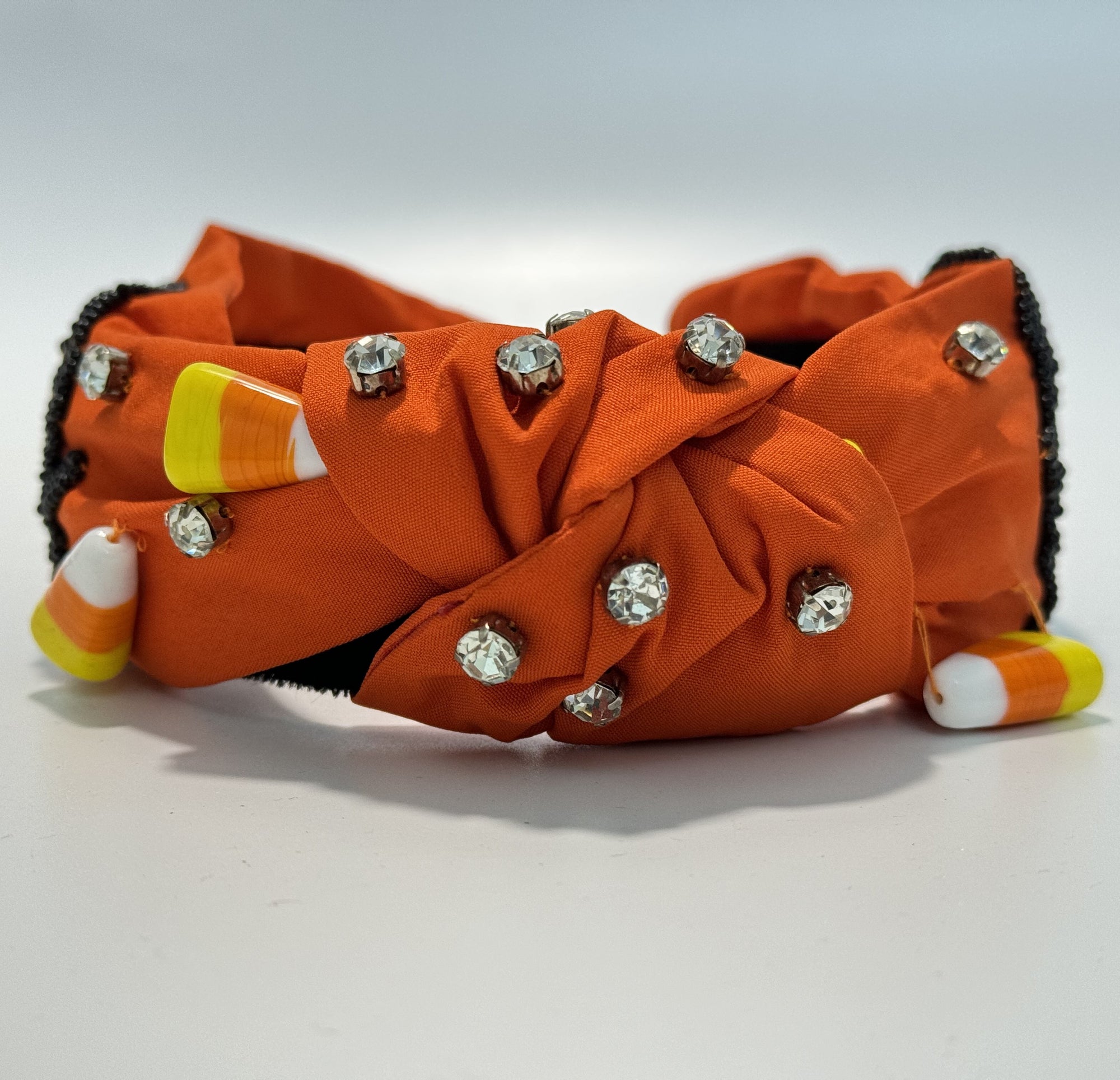Trick and Treat Halloween Beaded Headband