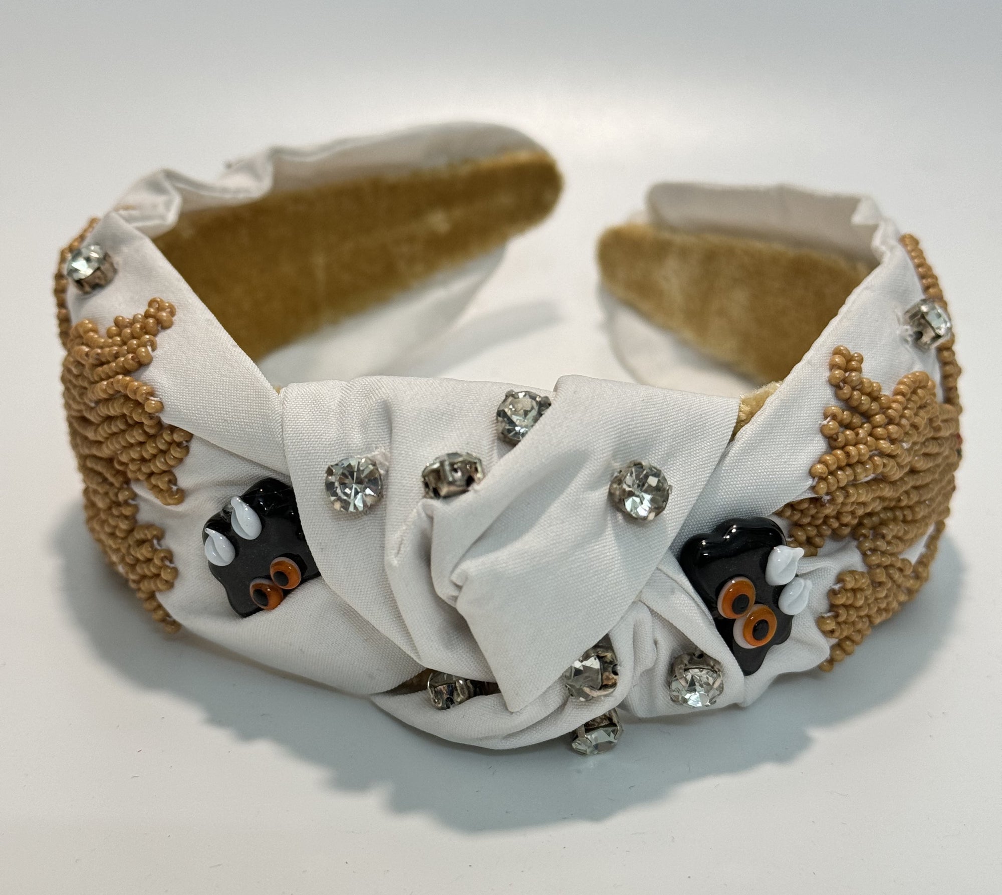 Handcrafted Halloween Beaded Headband