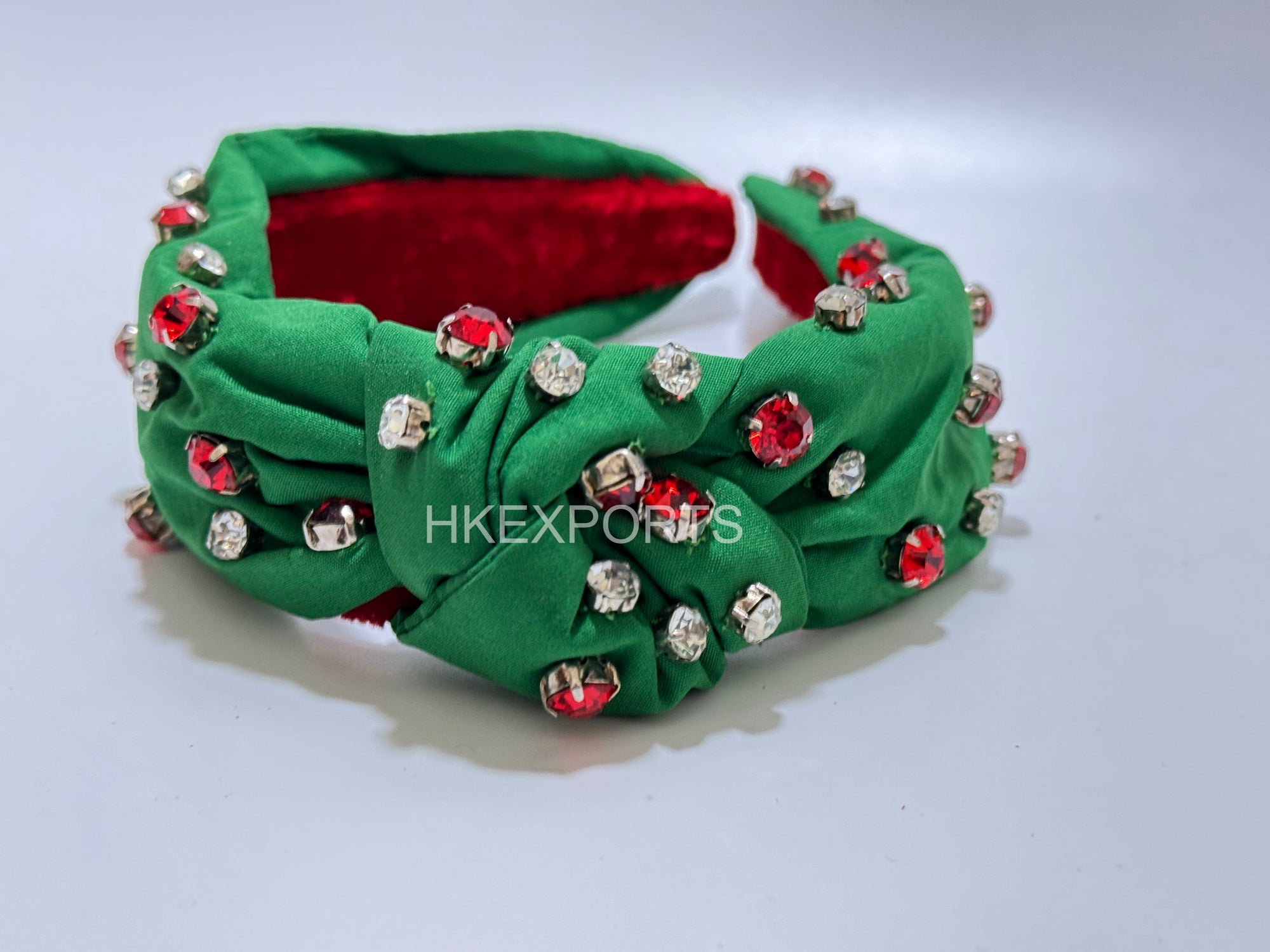 Royal Radiance Mardi Gras Beaded Headband – Sparkling Elegance for Carnival Queens