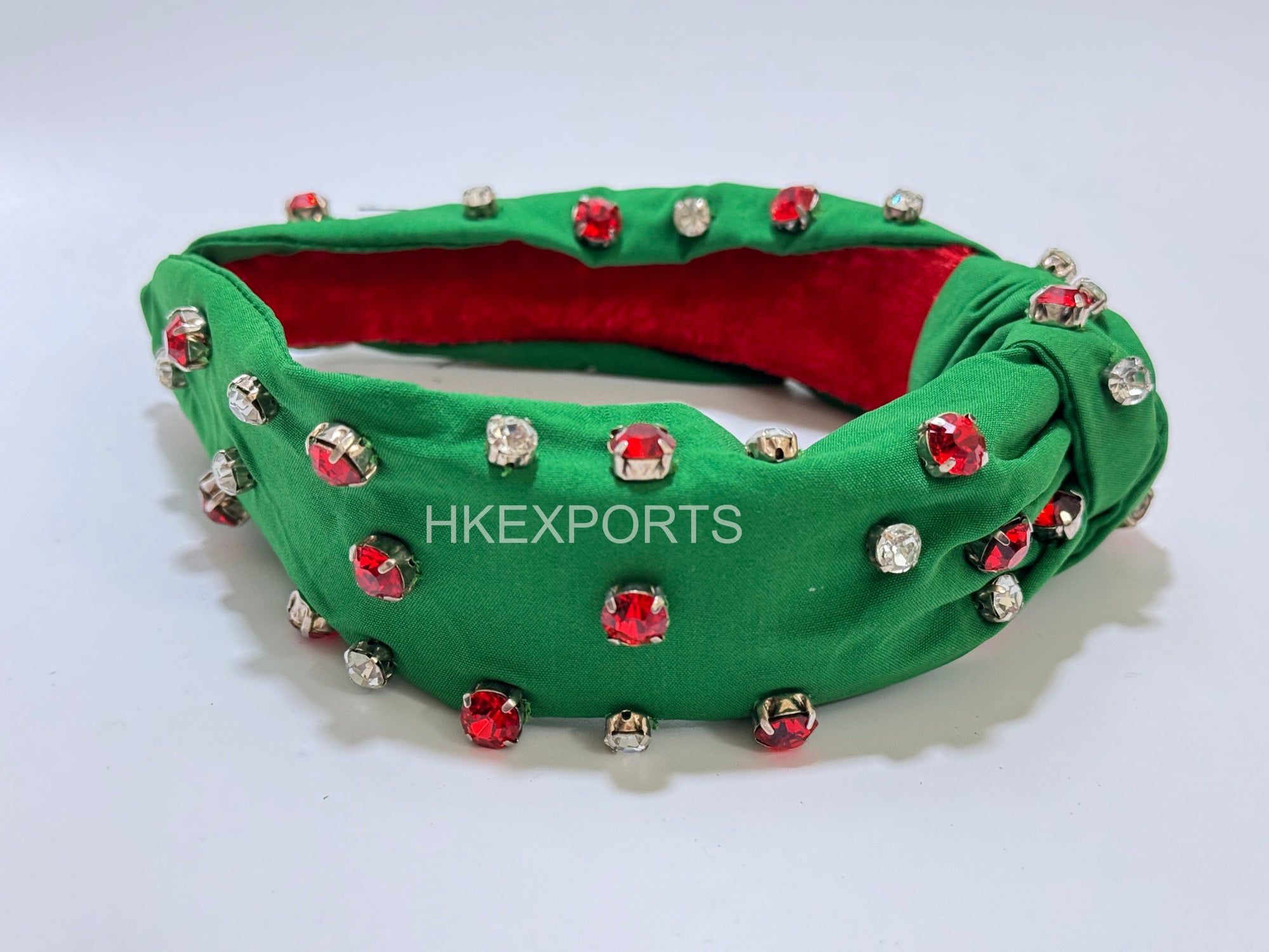 Royal Radiance Mardi Gras Beaded Headband – Sparkling Elegance for Carnival Queens