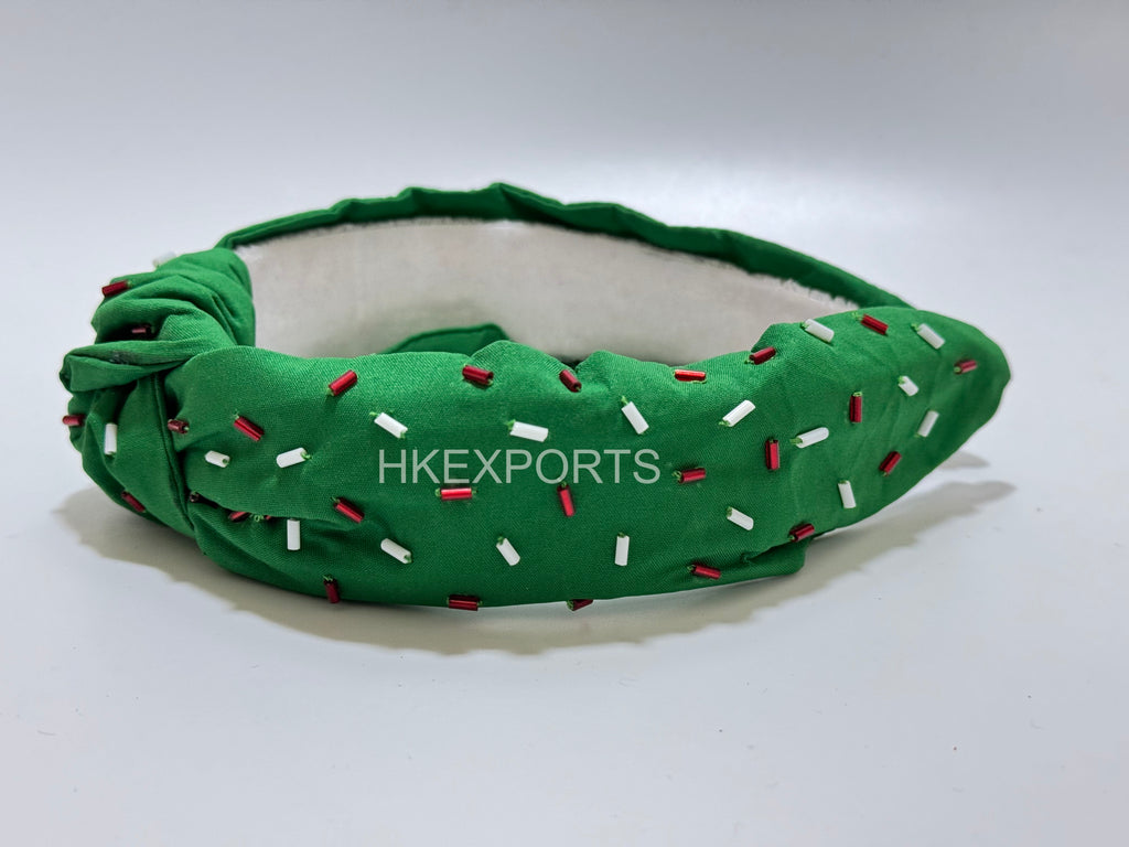 Unmatched Opulence: Mardi Gras Beaded Headband for Festive Royalty - Elevate Your Style and Celebrate in Splendor