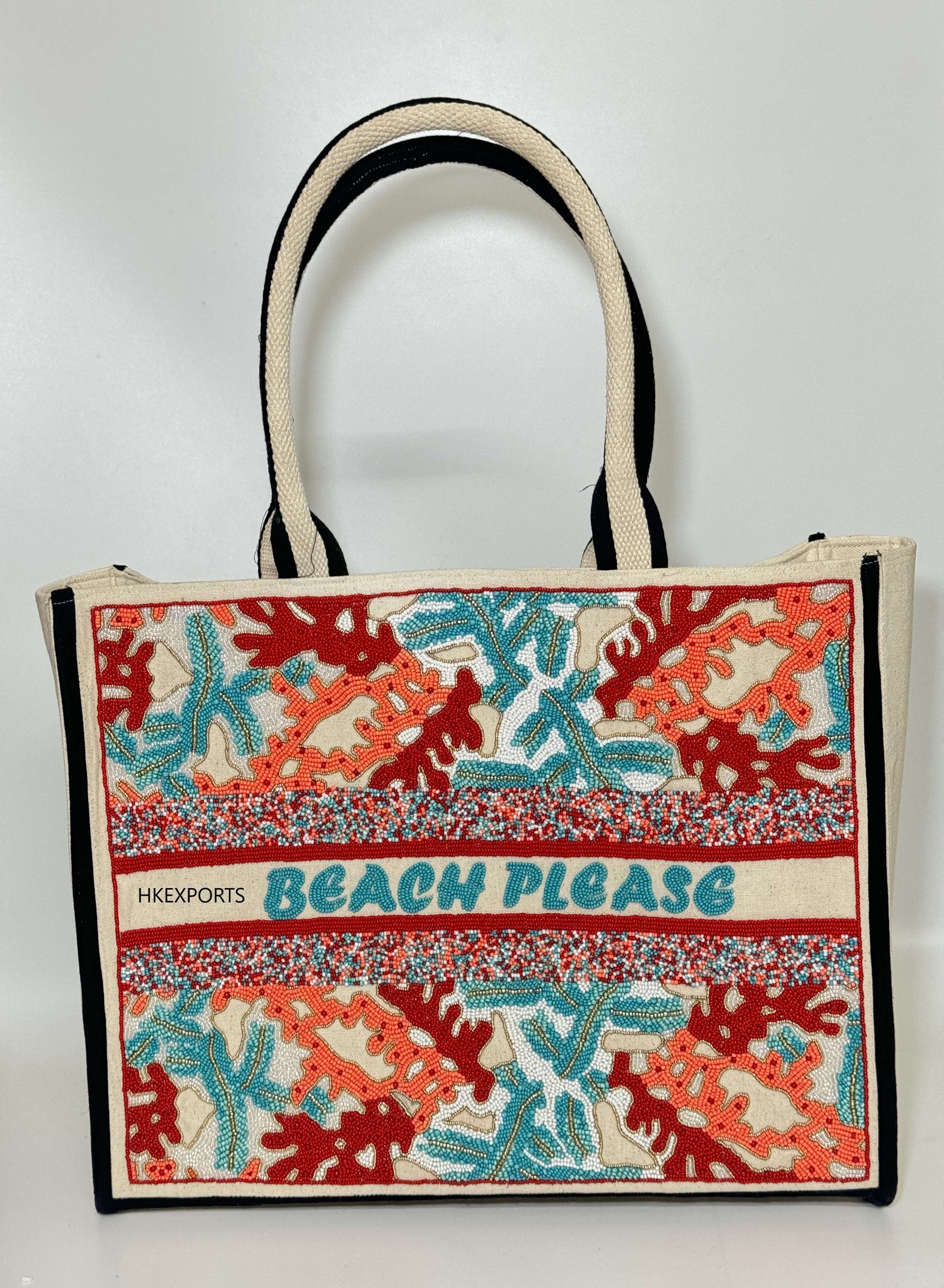 Beach Please Palm Tree Paradise Tote Bag