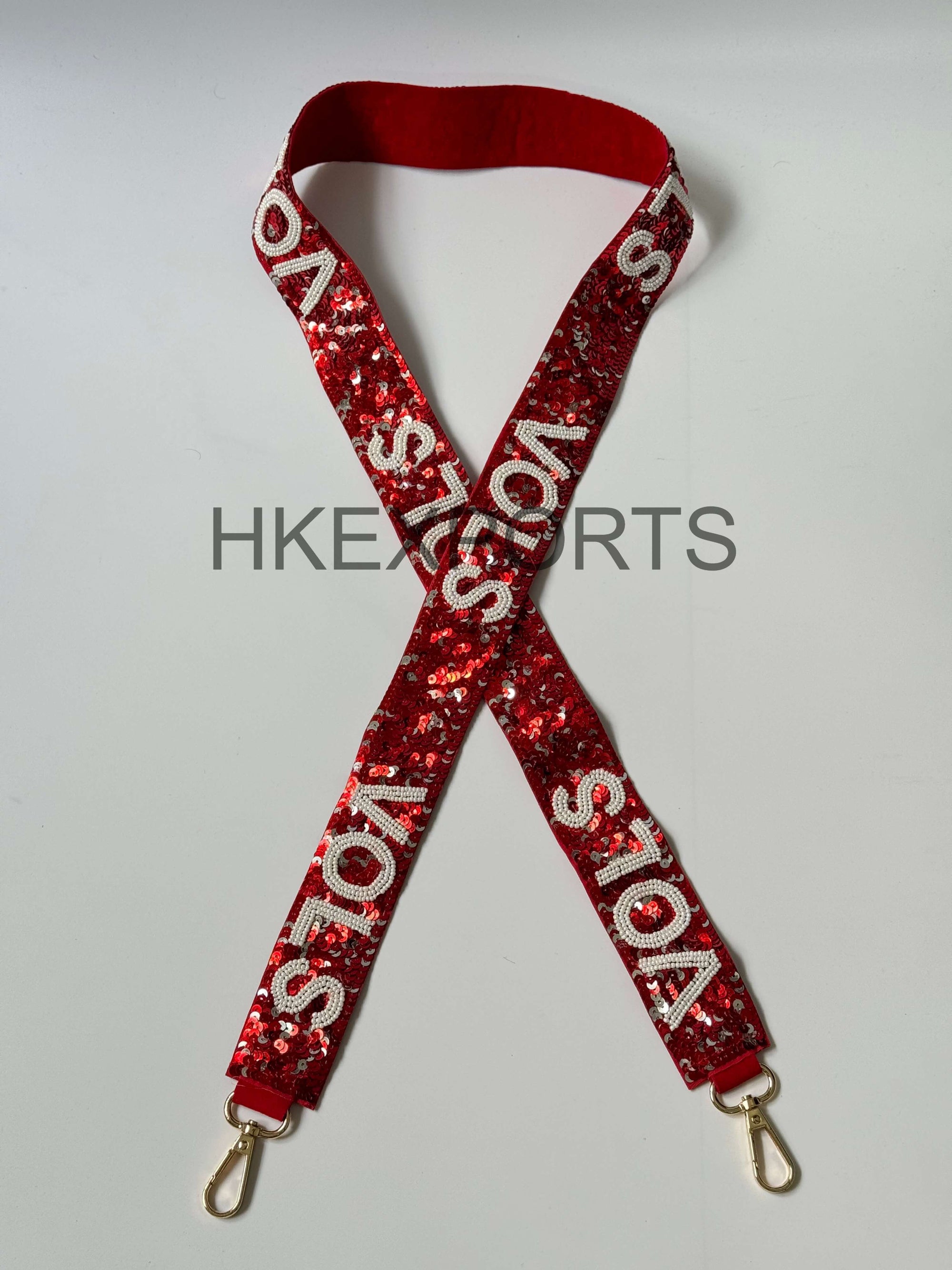 Cheer in Style with VOLS Gameday Beaded Purse Straps: Elevate Your Game-Day Fashion!
