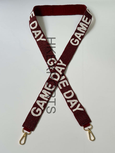 Gameday Beaded Strap - Statement-Making Handcrafted Accessory for Ultimate Game-Day Glam