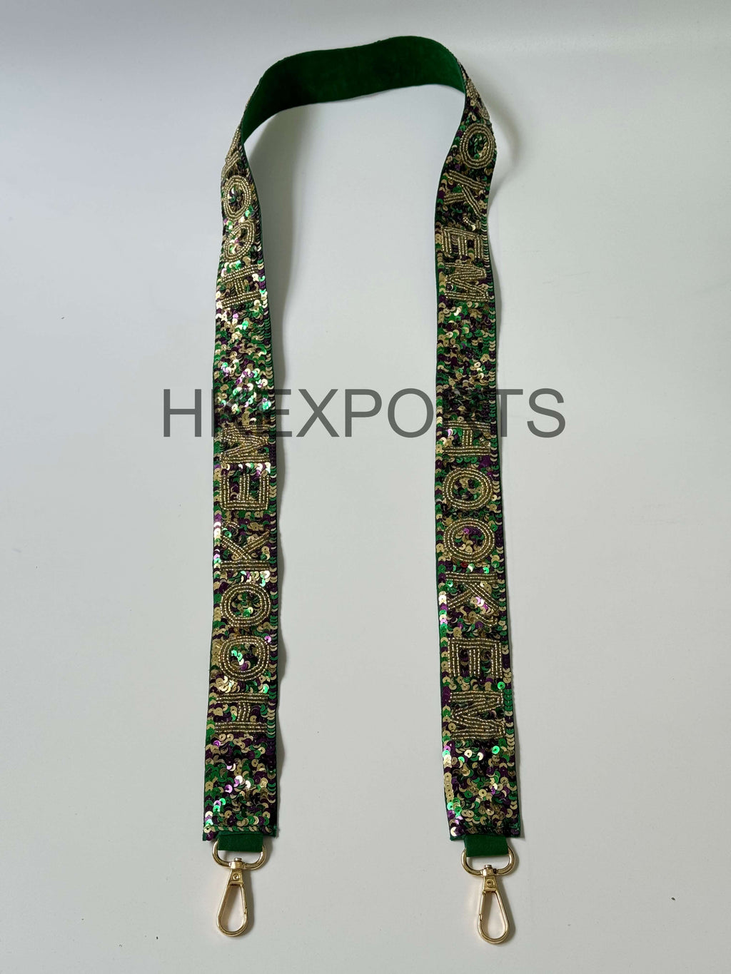 Hook 'Em Horns in Style: HOOK'EM Gameday Beaded Purse Straps - Trendy Accessories for Ultimate Longhorns Fandom!