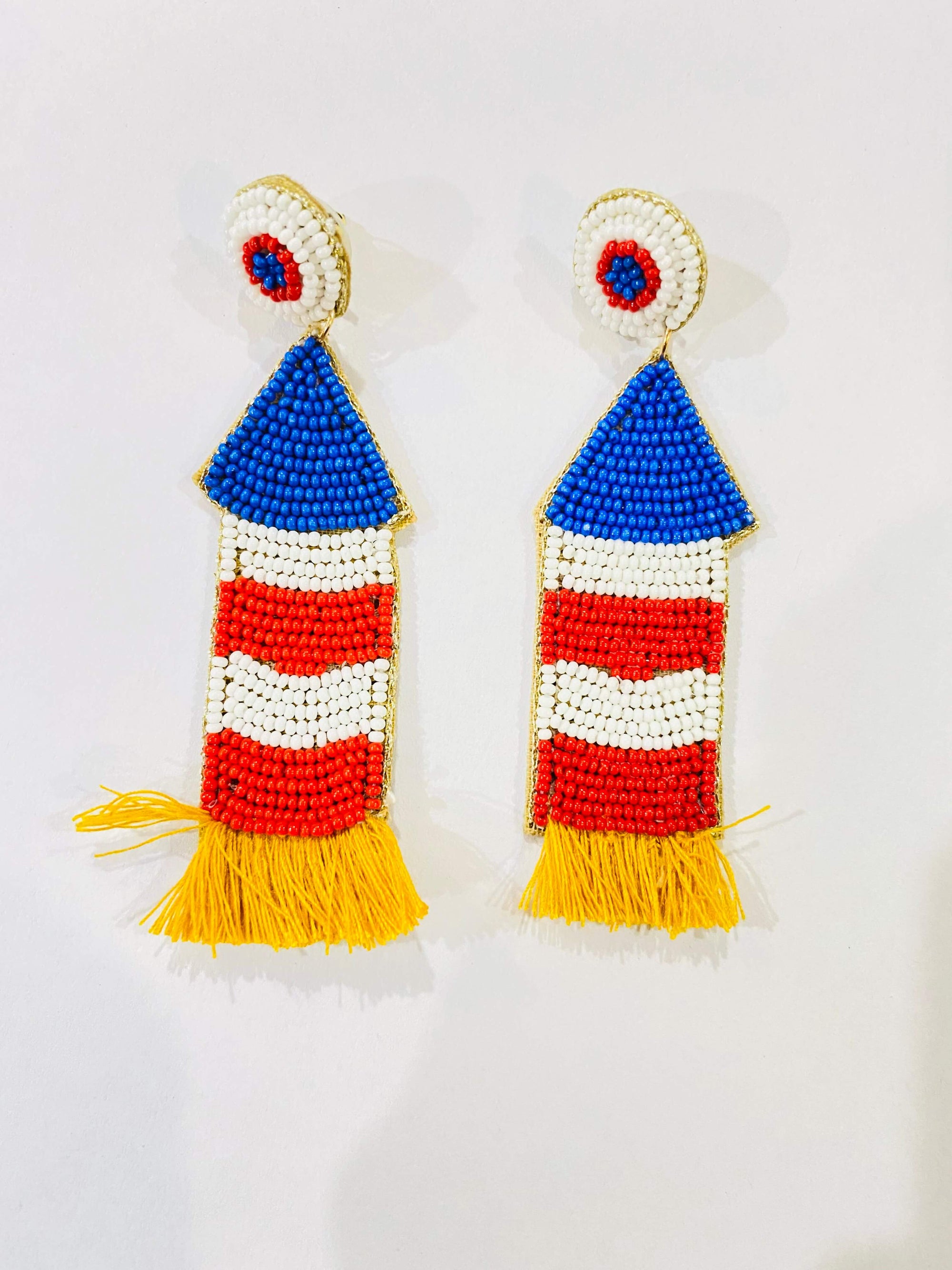 Independence Day Sparkle Earrings