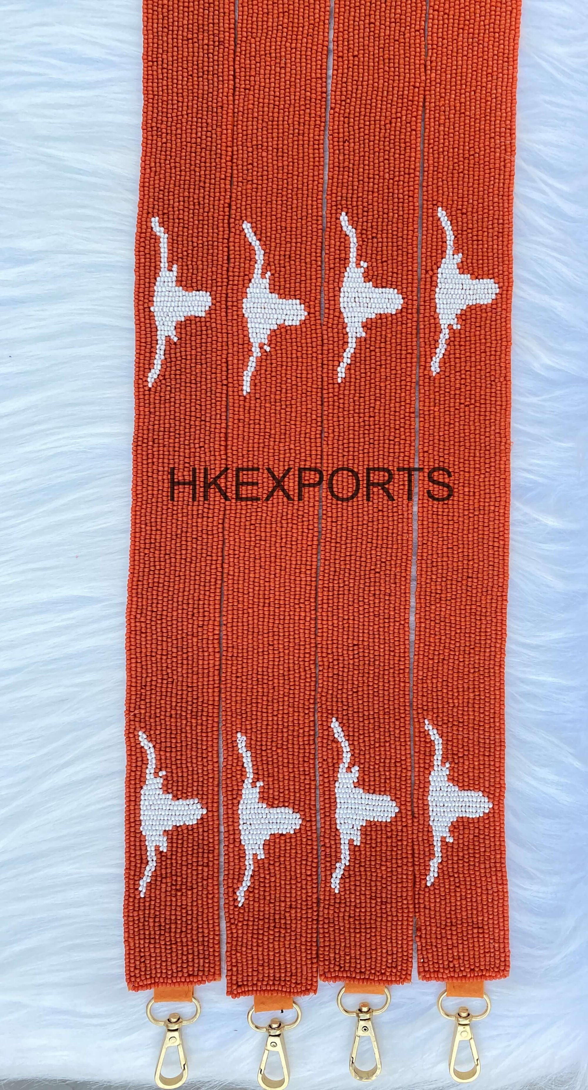 LightHorns Gameday Beaded Strap – Illuminate Your Game Day Spirit!