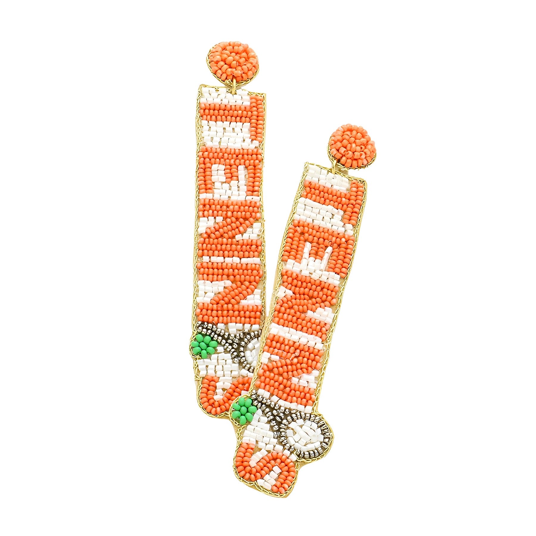 Elevate Your Tennis Game with Gameday Beaded Earrings: Perfect Blend of Sporty and Stylish