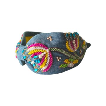 Unique Beaded Headbands: Handmade with Care | Shop Online at HKfashionindia