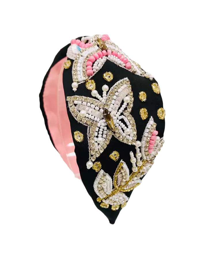 Unique Beaded Headbands: Handmade with Care | Shop Online at HKfashionindia