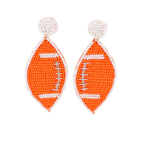 Volunteer Pride Shines Bright with Tennessee University Beaded Earrings - Show Your Team Spirit!