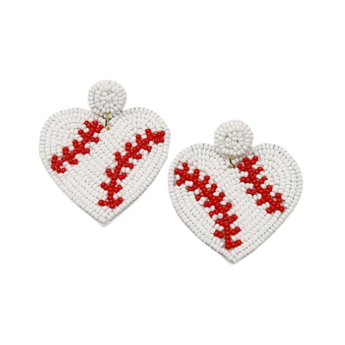 Boomer Sooner Spirit Shines Bright with University of Oklahoma (OU) Beaded Earrings - Show Your Team Pride