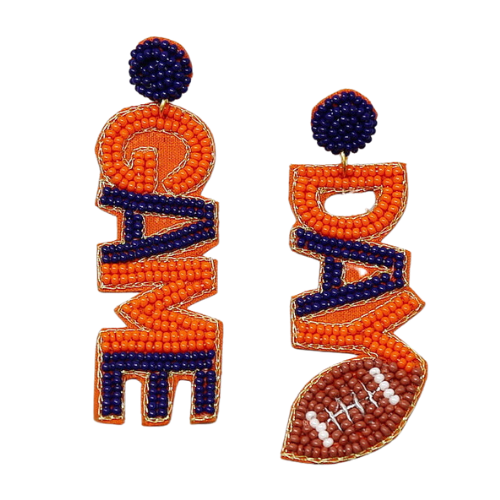 Unleash Your Aggie Spirit with Texas A&M Beaded Earrings - Elevate Your Game Day Style! product description