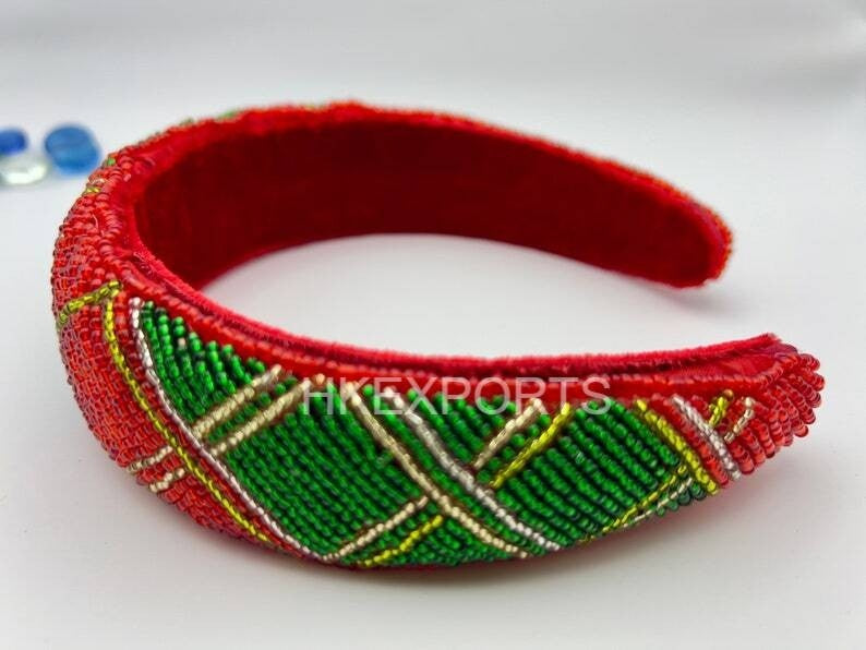 Handcrafted Beaded Hairbands for Stylish Women