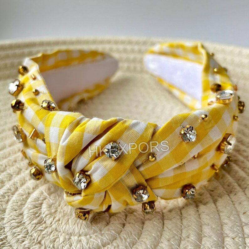 Sunny Yellow Gameday Headband