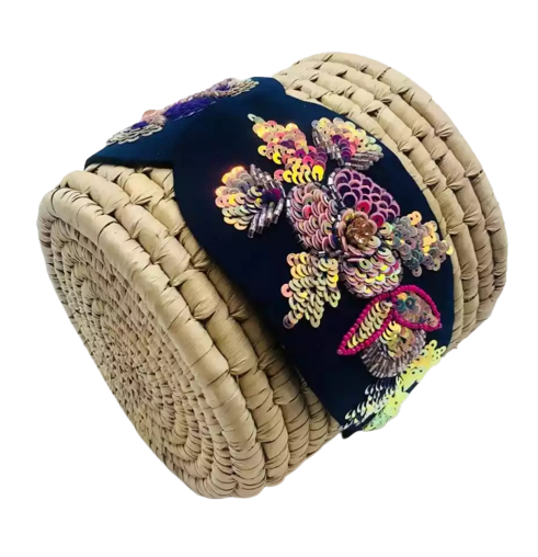 Handmade Hairband With Sequin And Beads Work: Add a Sparkling Touch to Your Hairstyle