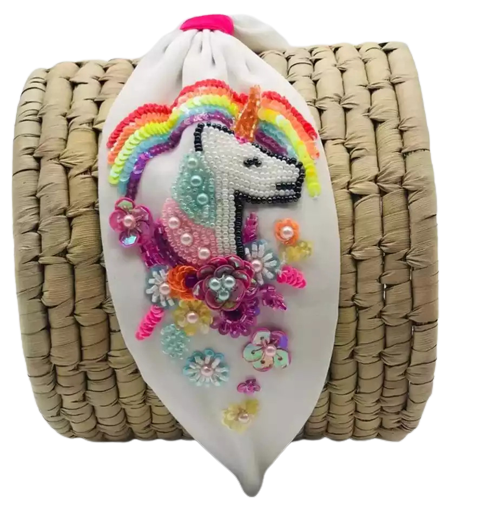 Handmade Hairband With Sequin And Beads Work: Add a Sparkling Touch to Your Hairstyle